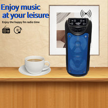 Portable Outdoor Wireless Speaker with LED Lights-3