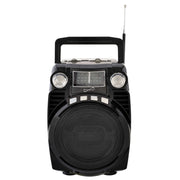 Supersonic Bluetooth Portable 4 Band Radio in Black