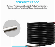 Battery Temperature Sensor for Renogy Solar Charge Controllers