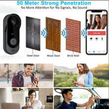 Wireless Video Doorbell with Camera & Intercom-3