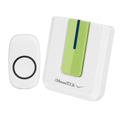 Wireless Doorbells Rings 1 Thousand FT Operating Range IP44 Waterproof Door Chime With 1 Plug Receiver Chimes 52 Melodies LED Indicator Bells For Office Apartment House